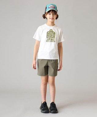Columbia Columbia/ キッズアイテム/ バレークリークIIショートスリーブグラフィックTシャツ /コロンビア White Iconic Squatch