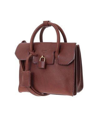 genten ミネルヴァ 2wayミニバッグ ココア