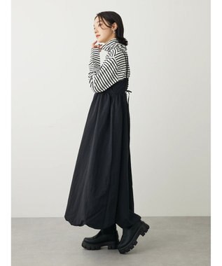 Green Parks ・ＥＬＥＮＣＡＲＥ　ＤＵＥ　バルーンキャミワンピース Black