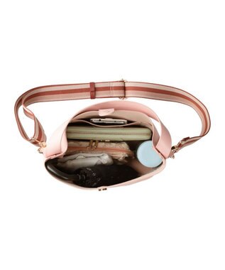 ROOTOTE 1055【ショルダー付きワンハンドル】LT.デリ.ポイント.ショルダー-B 01：パウダーピンク