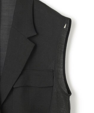 ICB 【一部カラーのみ接触冷感・洗える】UnleashLite ジレ ブラック系