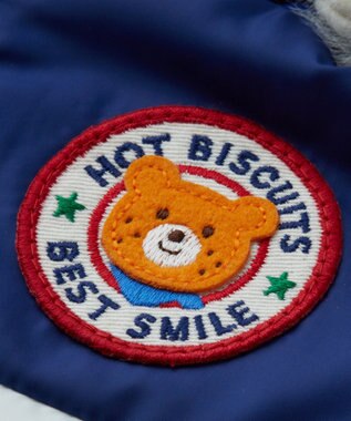 MIKI HOUSE HOT BISCUITS 【80-120cm】 裏地フリース ジャンパー マルチカラー