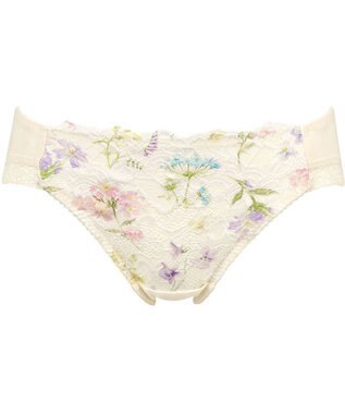 Wing 【ナチュラルフィットブラ】 ペアショーツ 身生地部綿混 はきこみ丈あさめ KF3320 ウイング／ワコール ベージュ