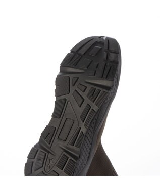 MODE ET JACOMO <carino>フロントジップニットブーツ カーキ