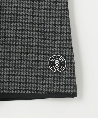 23区GOLF 【WOMEN】ガンクラブチェックプリントスカート ブラック系3