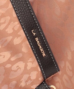 LA BAGAGERIE ジャカードスマートリュックサック レオパード