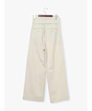 Te chichi ハイウエストワイドチノパンツ《2026 spring catalog item》 オフホワイト