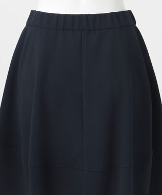 23区 【R(アール)】ダブルクロス バルーンシルエットスカート ネイビー系