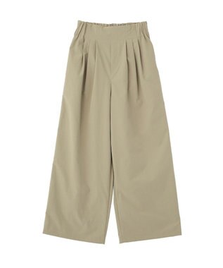 Green Parks ツータックイージーパンツ Khaki