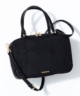 23区 【WEB&一部店舗限定】スエード ボストン バッグ