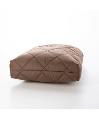 UNBILLION カシュカシュ cachecache / ナイロンキルティングチェーン手提げトート ブラウン