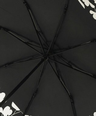 MOONBAT 【折りたたみ雨傘】フルラ (FURLA)  カメリア 折りたたみ傘 UV ブラック