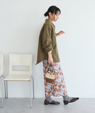 CRAFT STANDARD BOUTIQUE ワークシャツブルゾン Khaki