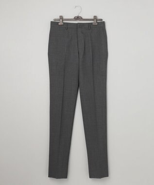 GOTAIRIKU 【AIRY MOVE / セットアップ対応】ウォッシャブルウールトロピカル セットアップパンツ ライトグレー系