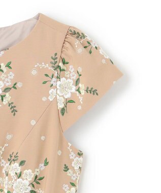 TOCCA FLOST FLOWER ドレス ベージュ系7