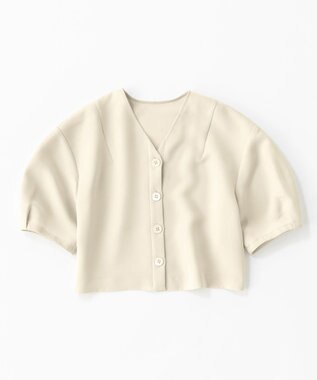 uncrave ウォッシャブルダブルクロス ブラウス エクリュ