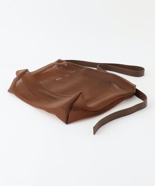 UNFILO シアー ショルダーバッグ ブラウン