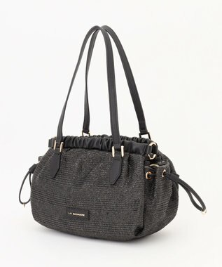 LA BAGAGERIE シャーリング2WAYサマーバッグ　mini ブラック