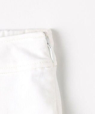 J.PRESS LADIES 【WEB限定カラーあり・洗える】トリコットジャージー フレアーパンツ ホワイト系