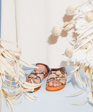 BONTRE 【BONTRE/ボントレ】ベルトフラットサンダル/20901-RS