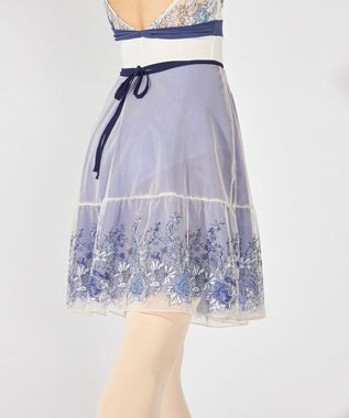 Chacott 巻きスカート ブルー