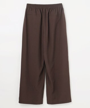 ANY 楽映えストレートパンツ ブラウン