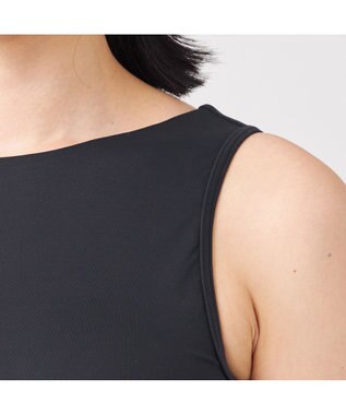 Chacott Chacott BALANCE ホットメルトレースアップトップ ブラック