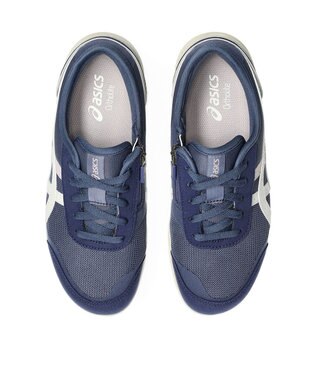 ASICS WALKING ハダシウォーカー レディース 3E相当 ネイビーブルー×オフホワイト