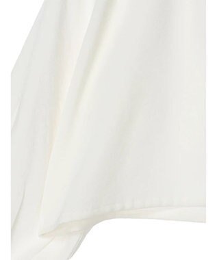 earth music&ecology カフタンフリルブラウス Off White