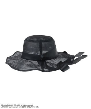 Green Parks ■ＬＯＶＥＢＯＡＴ　オーガンジーＨＡＴ Black