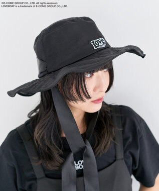 Green Parks ■ＬＯＶＥＢＯＡＴ　オーガンジーＨＡＴ Black