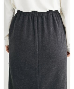 Green Parks 圧縮ポンチＩラインスカート Dark Gray