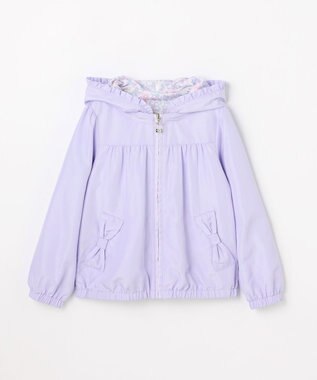 ANY KIDS 【フード取り外し/洗濯機可能】撥水加工リバーシブルゾン ラベンダー