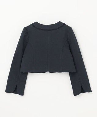 組曲 KIDS 【110-140㎝】ラウンドカラー ジャケット ネイビー系