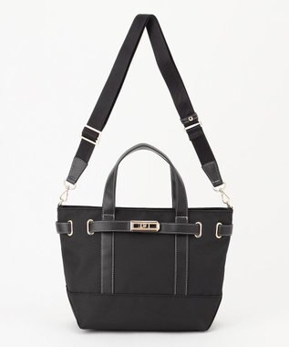 LA BAGAGERIE ベルテッド2WAYミニトート ブラック