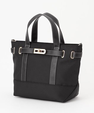 LA BAGAGERIE ベルテッド2WAYミニトート ブラック
