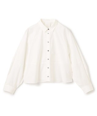 UNFILO コットンブロード フォルムシャツ オフ