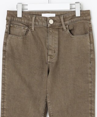 自由区 L 【WE WANT/新色登場/着丈+2cm 】365DENIM Ⅱ ストレートスリムデニム パンツ キャメル系