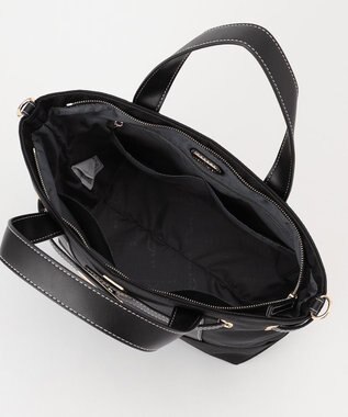 LA BAGAGERIE ベルテッド2WAYミニトート ブラック