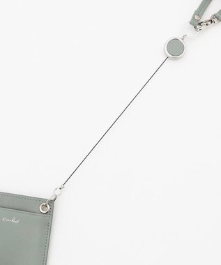 airlist リール付きパスケース Tram トラム ハーブグリーン