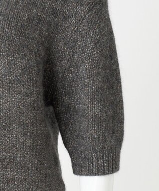 23区 S 【エステータ】ラメニット プルオーバー チャコールグレー系