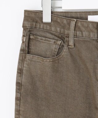 自由区 L 【WE WANT/新色登場/着丈+2cm 】365DENIM Ⅱ ストレートスリムデニム パンツ キャメル系