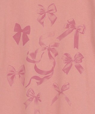 Green Parks ・ＤＯＵＢＬＥ　ＦＬＡＧＳ　リボンｐｔ　ＴＥＥ Charcoal Gray