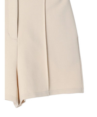 earth music&ecology カットツイルショートパンツ Light Beige