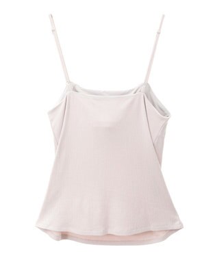 YECCA VECCA カップ付きベアキャミソール Light Beige