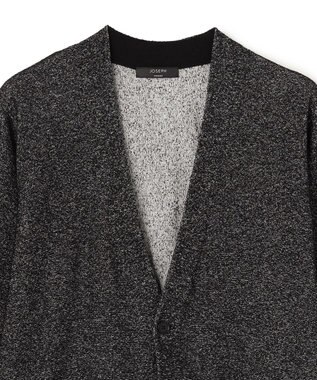 JOSEPH HOMME 【新素材】ドライペーパーブークレー   カーディガン ブラック系