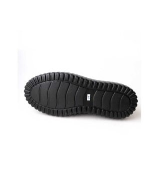 Pointer 日本製 本革厚底サイドゴアブーツ ブラック