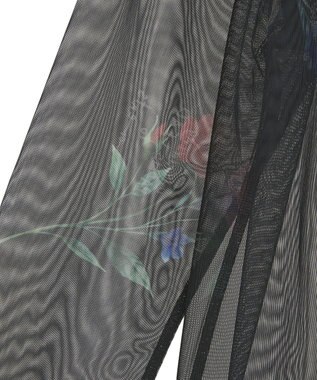 Green Parks ・ＳＵＧＡＲ　ＳＰＯＯＮ　フラワーｐｔシアーロンＴＥＥ Black