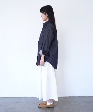 woadblue CPO SHIRT JACKET / CPO シャツジャケット BLUE