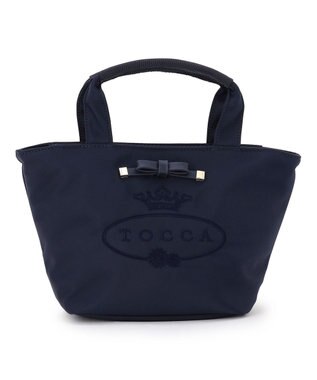 TOCCA CARVED LOGO POCHETTE ナイロンバッグ ネイビー系